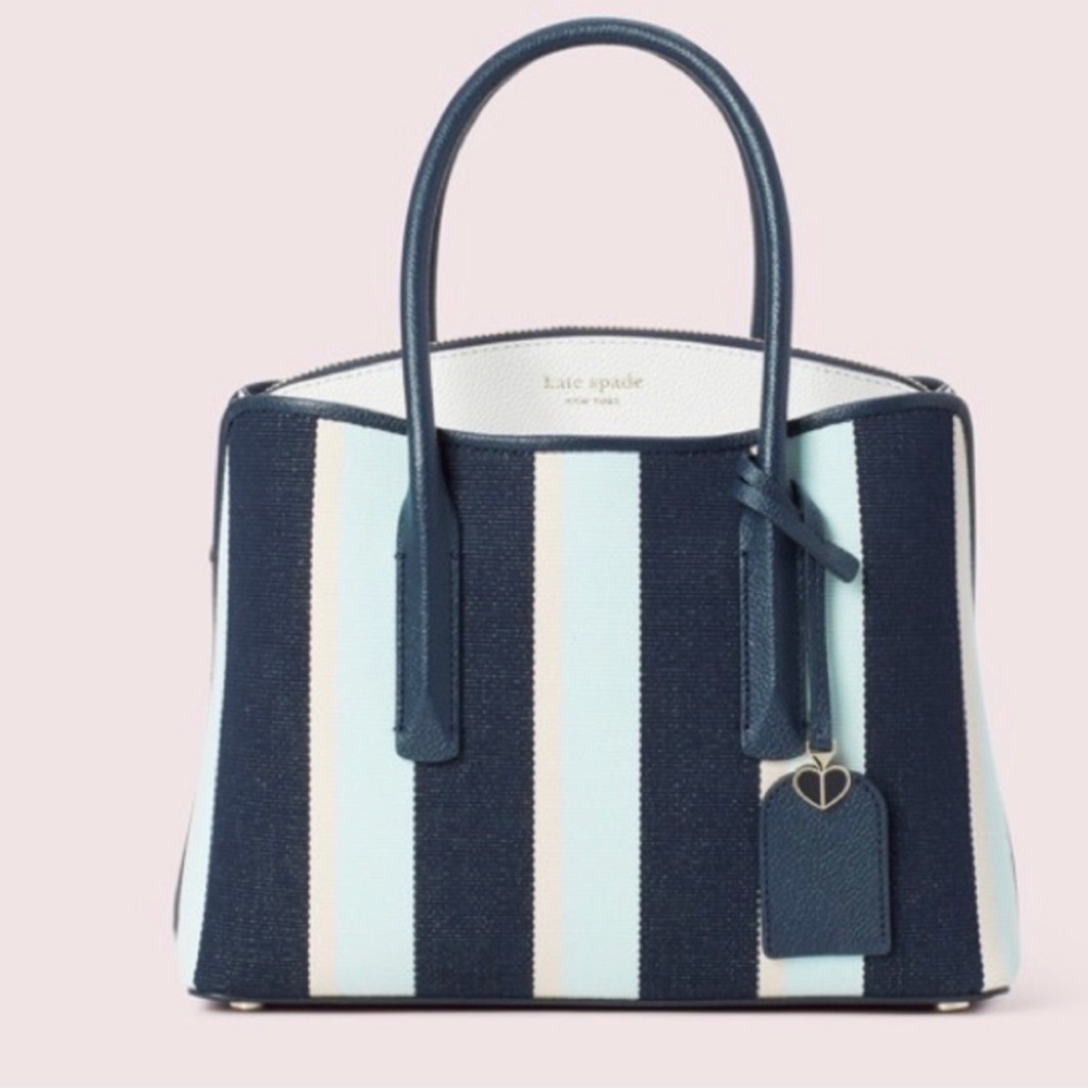 KATE SPADE Margaux Stripe Satchel or Crossbody